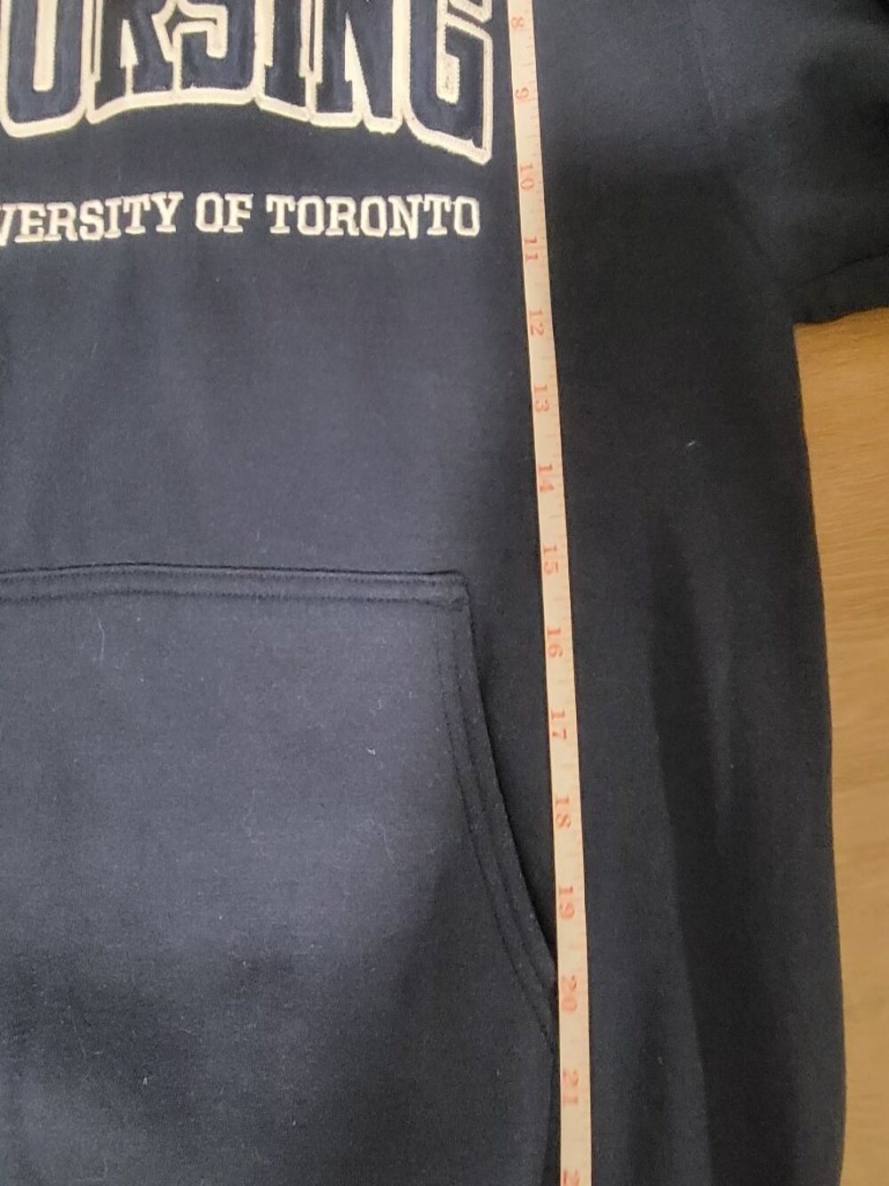 University of Toronto Nursing Hoodie - Navy Blue - UofT Merch - Size Small - Picture 5 of 5